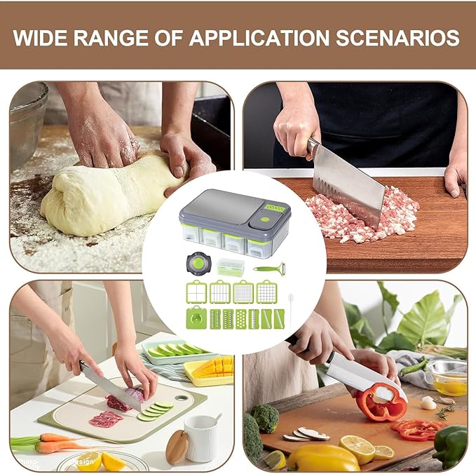 Kitchen Vegetable Slicer Dicer Cutter